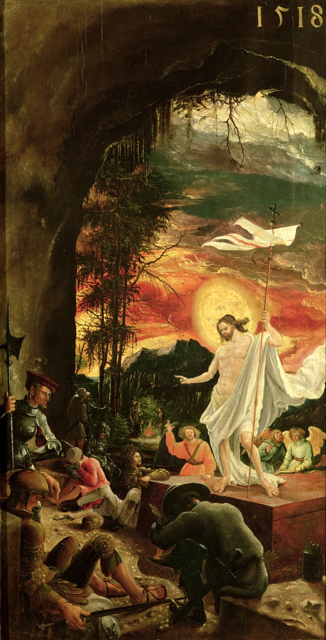 Krisztus feltámadása, 1518 alkotó: Albrecht Altdorfer