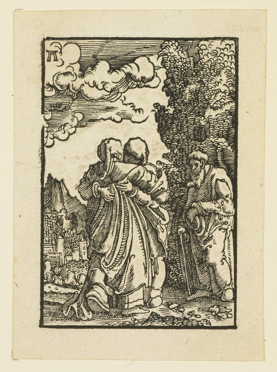 A Szűzanya látogatása Erzsébetnél alkotó: Albrecht Altdorfer