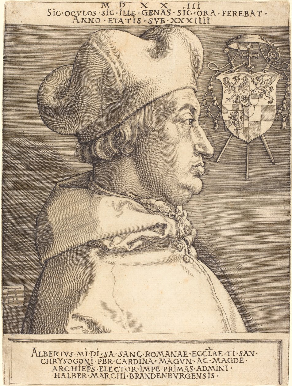 Albrecht brandenburgi bíboros alkotó: Albrecht Dürer