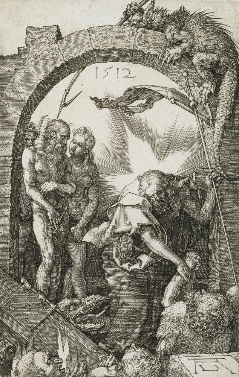 Krisztus Limbóban alkotó: Albrecht Dürer