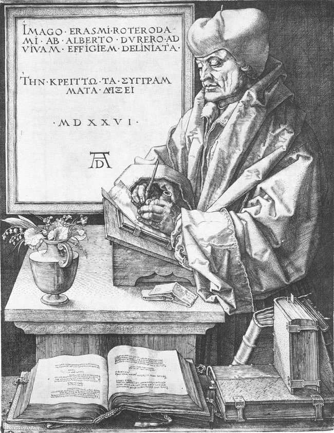 Rotterdami Erasmus alkotó: Albrecht Dürer