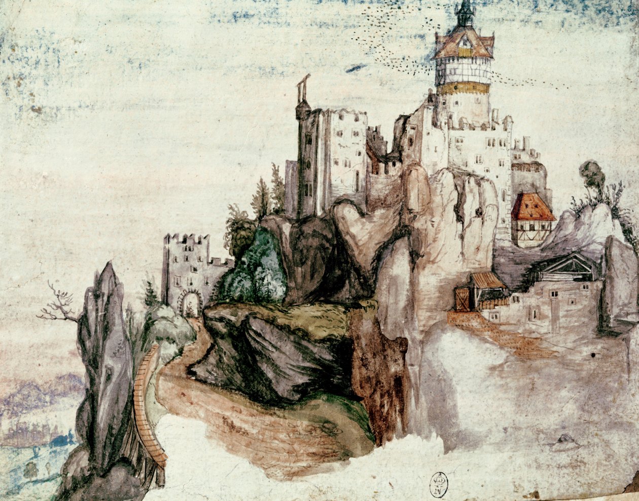 Erődített kastély alkotó: Albrecht Dürer