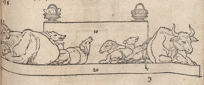 Emlékkő a lázadó parasztok felett aratott győzelem emlékére alkotó: Albrecht Dürer