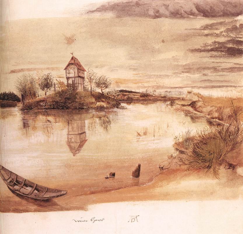 Ház a tó mellett alkotó: Albrecht Dürer