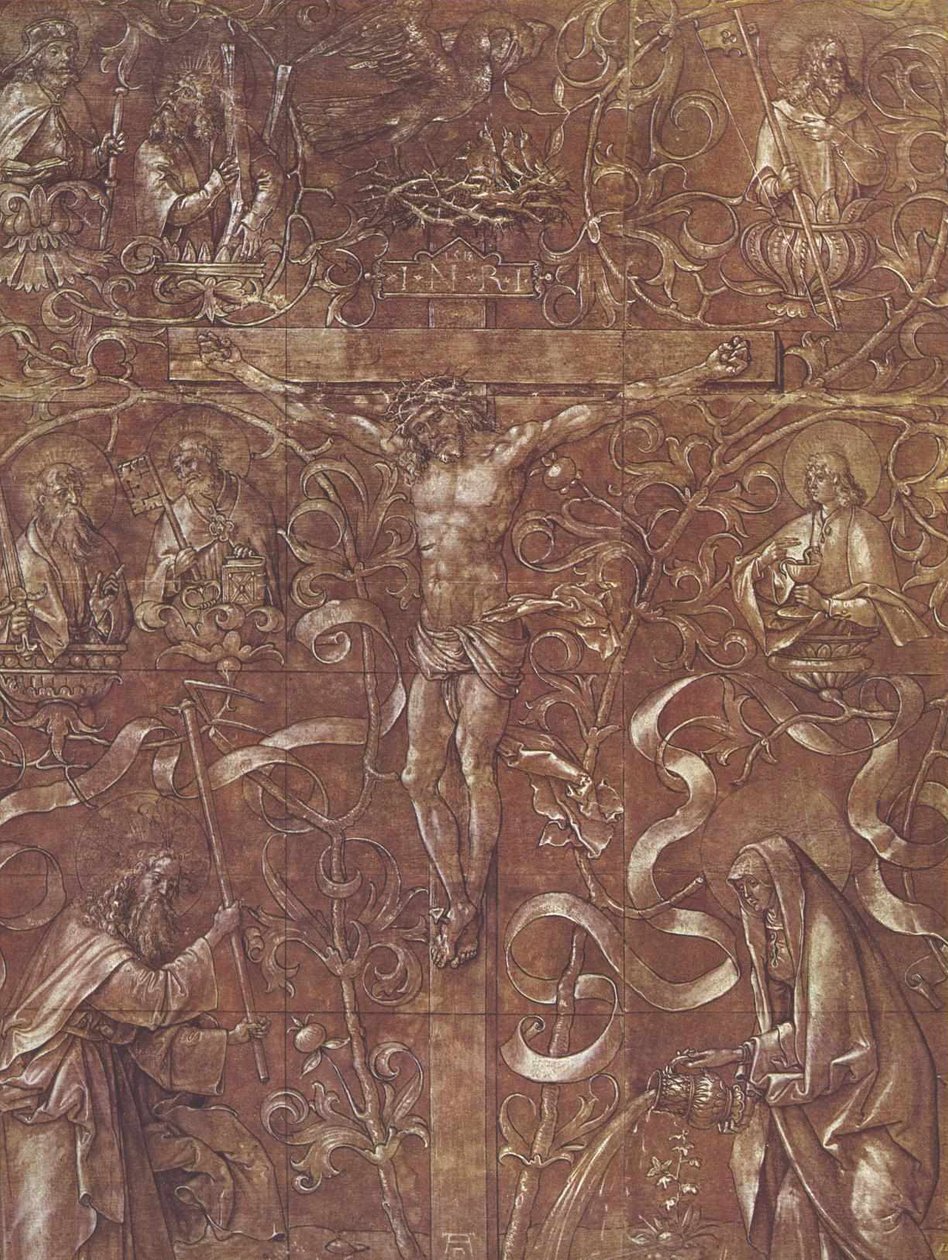 Keresztre feszítés alkotó: Albrecht Dürer