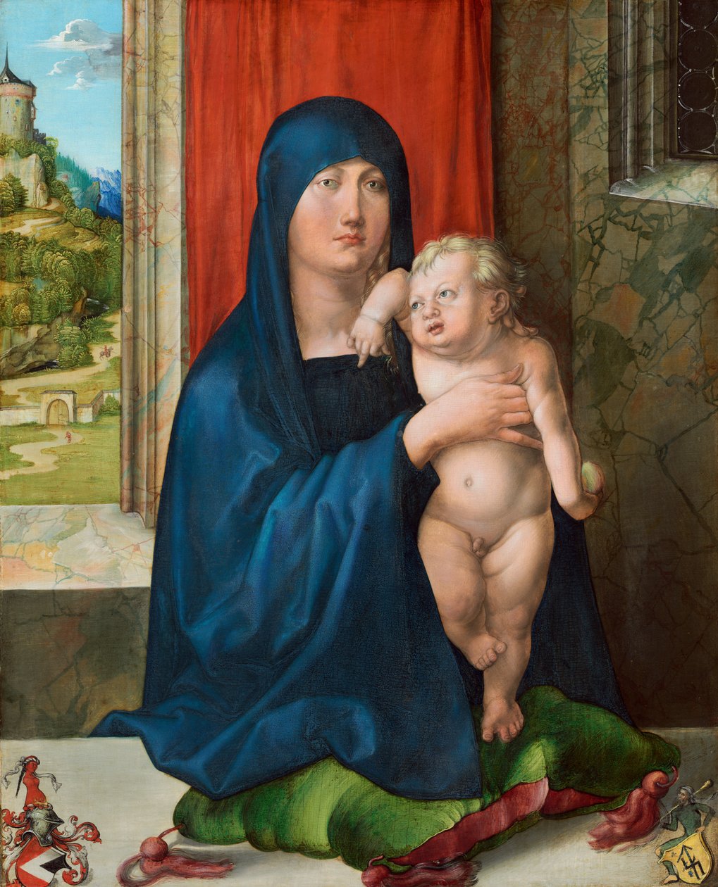 Madonna és gyermeke (Haller Madonna) alkotó: Albrecht Dürer