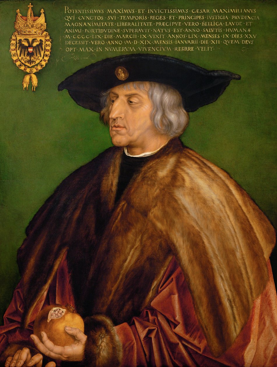 I. Maximilian, Szent Római császár alkotó: Albrecht Dürer
