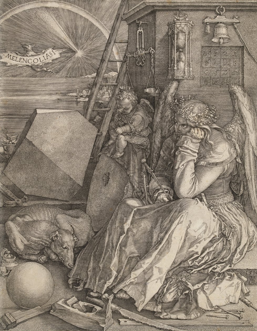 Melencolia I. alkotó: Albrecht Dürer