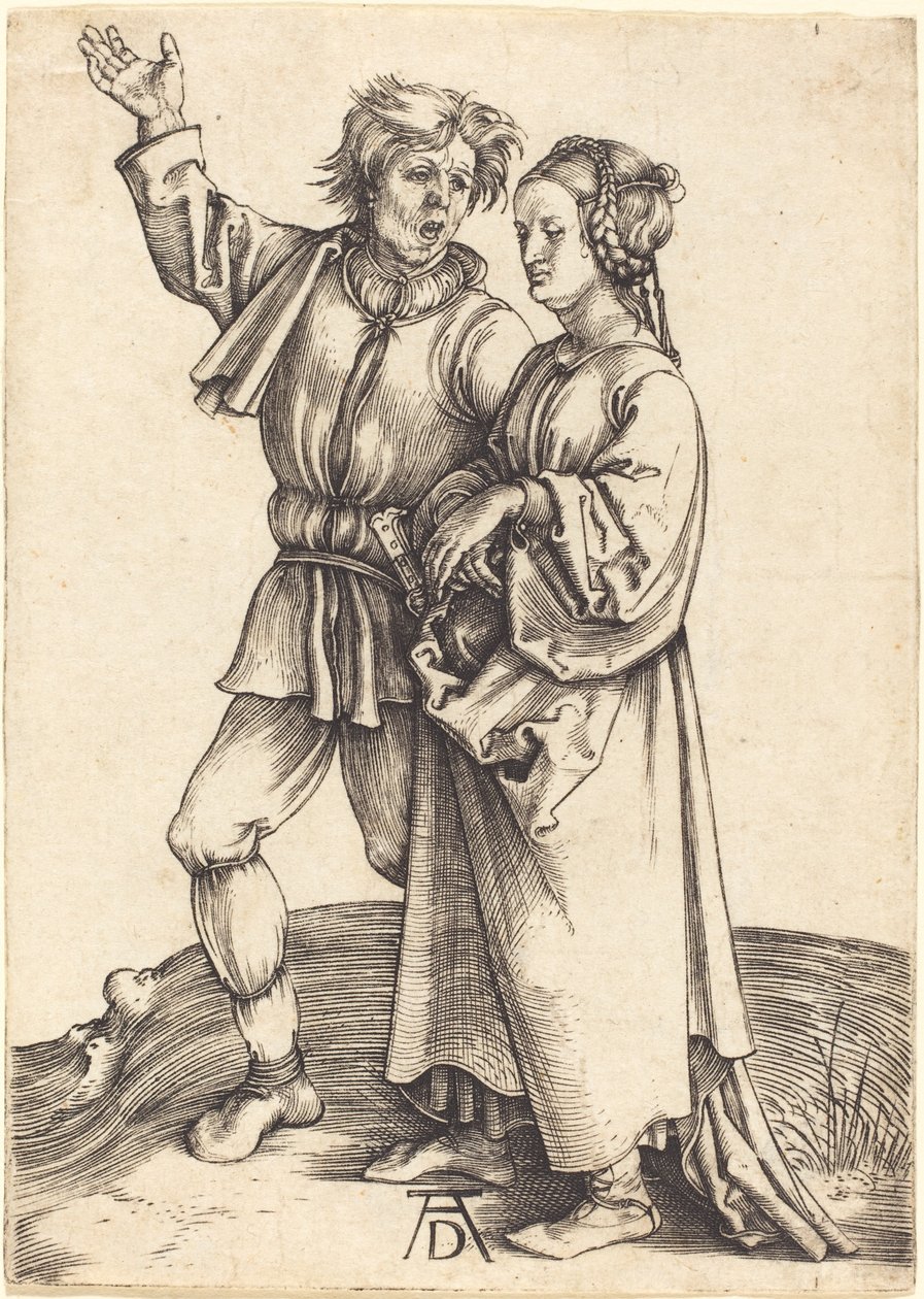 Paraszt és felesége alkotó: Albrecht Dürer