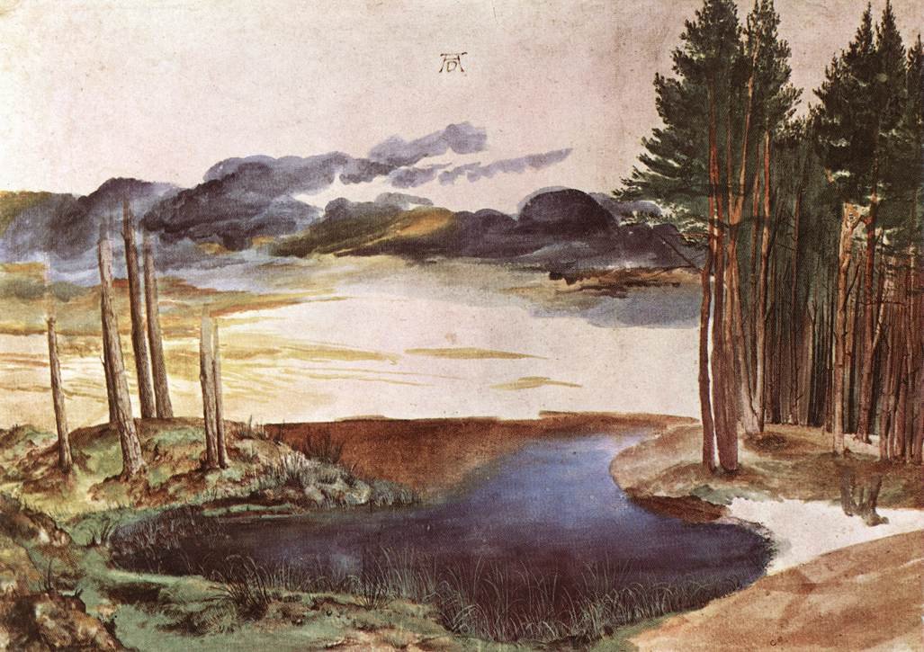 Tó az erdőben alkotó: Albrecht Dürer