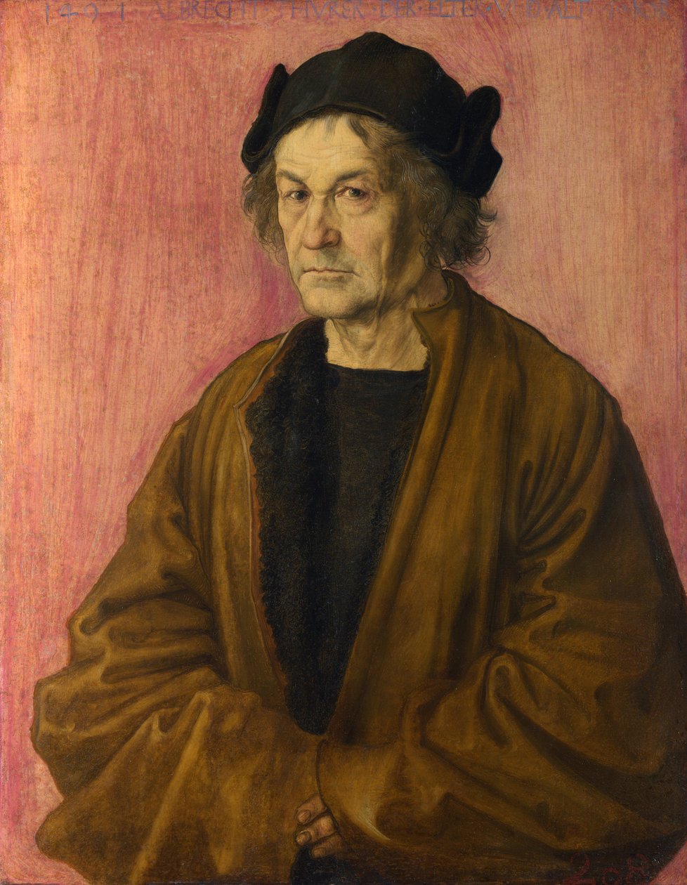 Albrecht Dürer, az idősebb portréja alkotó: Albrecht Dürer
