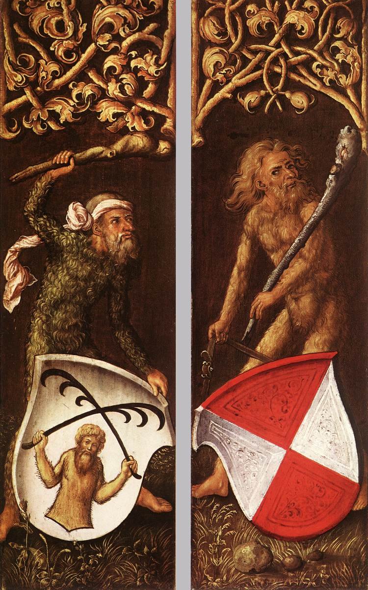 Sylvan Men heraldikai pajzsokkal alkotó: Albrecht Dürer