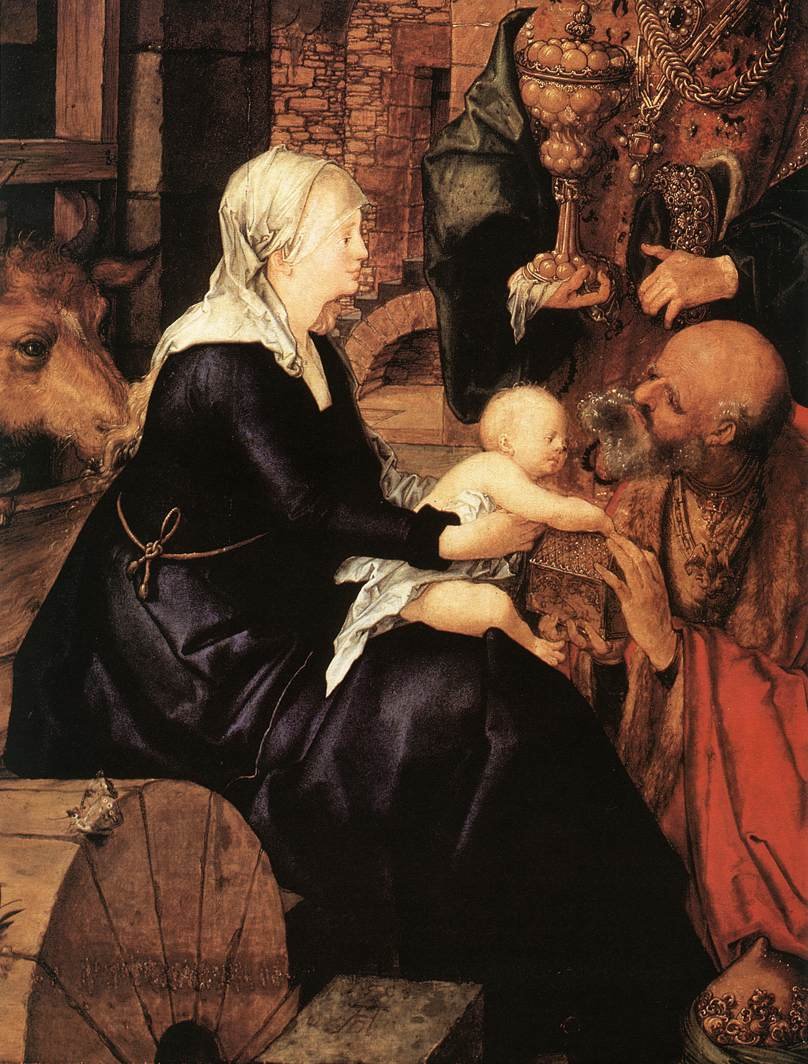 A mágusok imádása alkotó: Albrecht Dürer