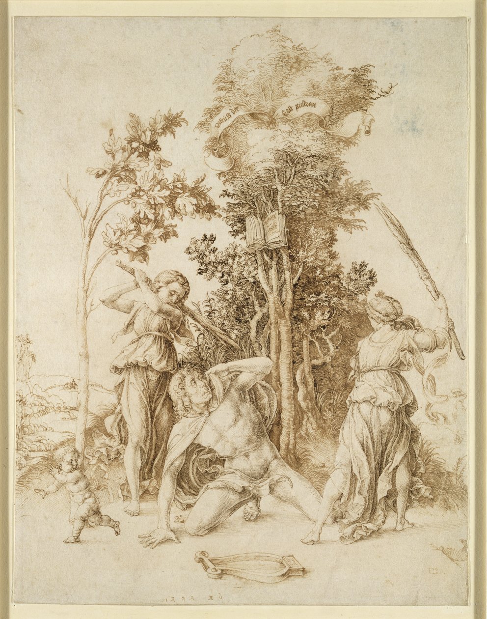 Orpheus halála, 1494 alkotó: Albrecht Dürer