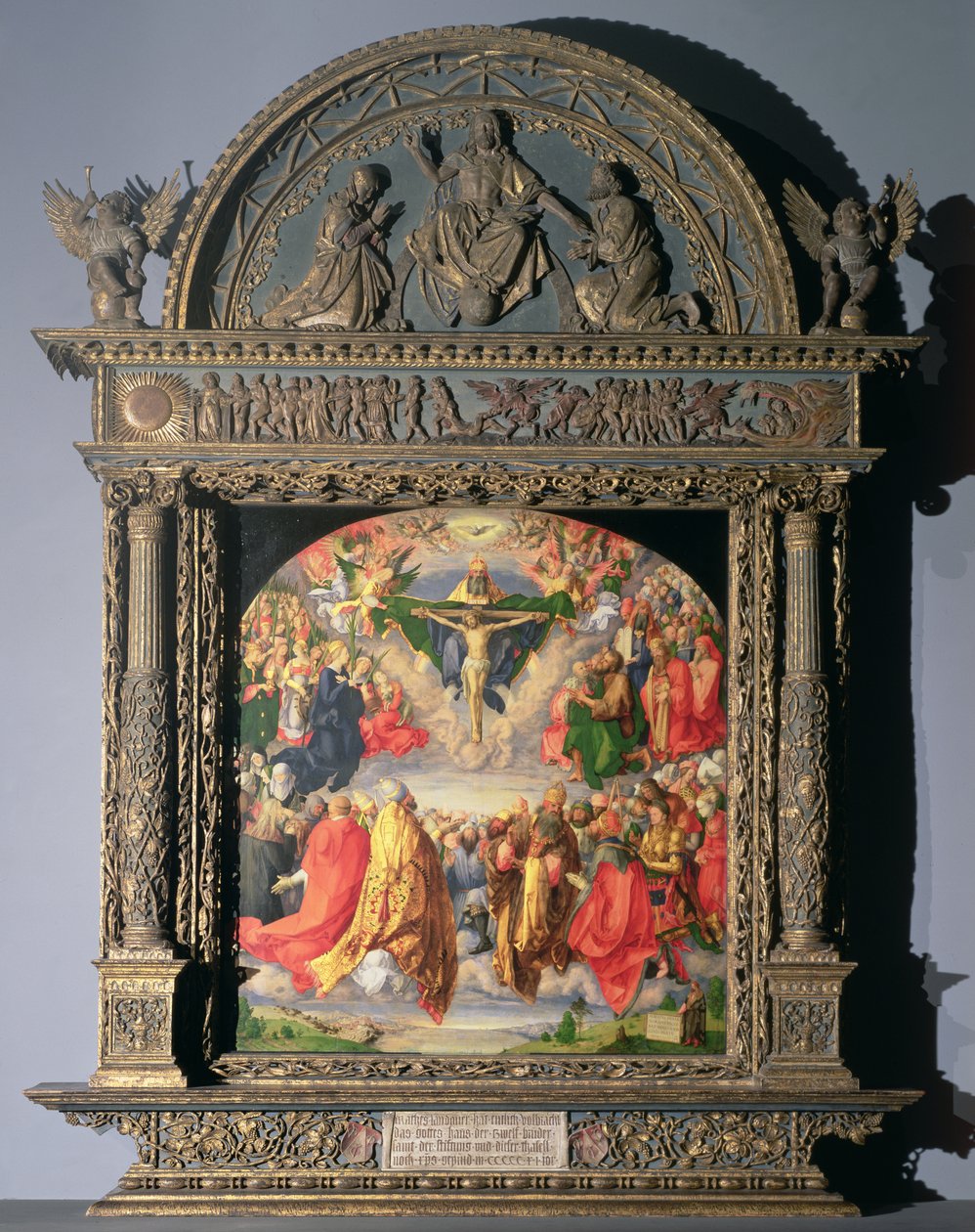 A Landauer-oltárkép, Mindenszentek napja, 1511 alkotó: Albrecht Dürer