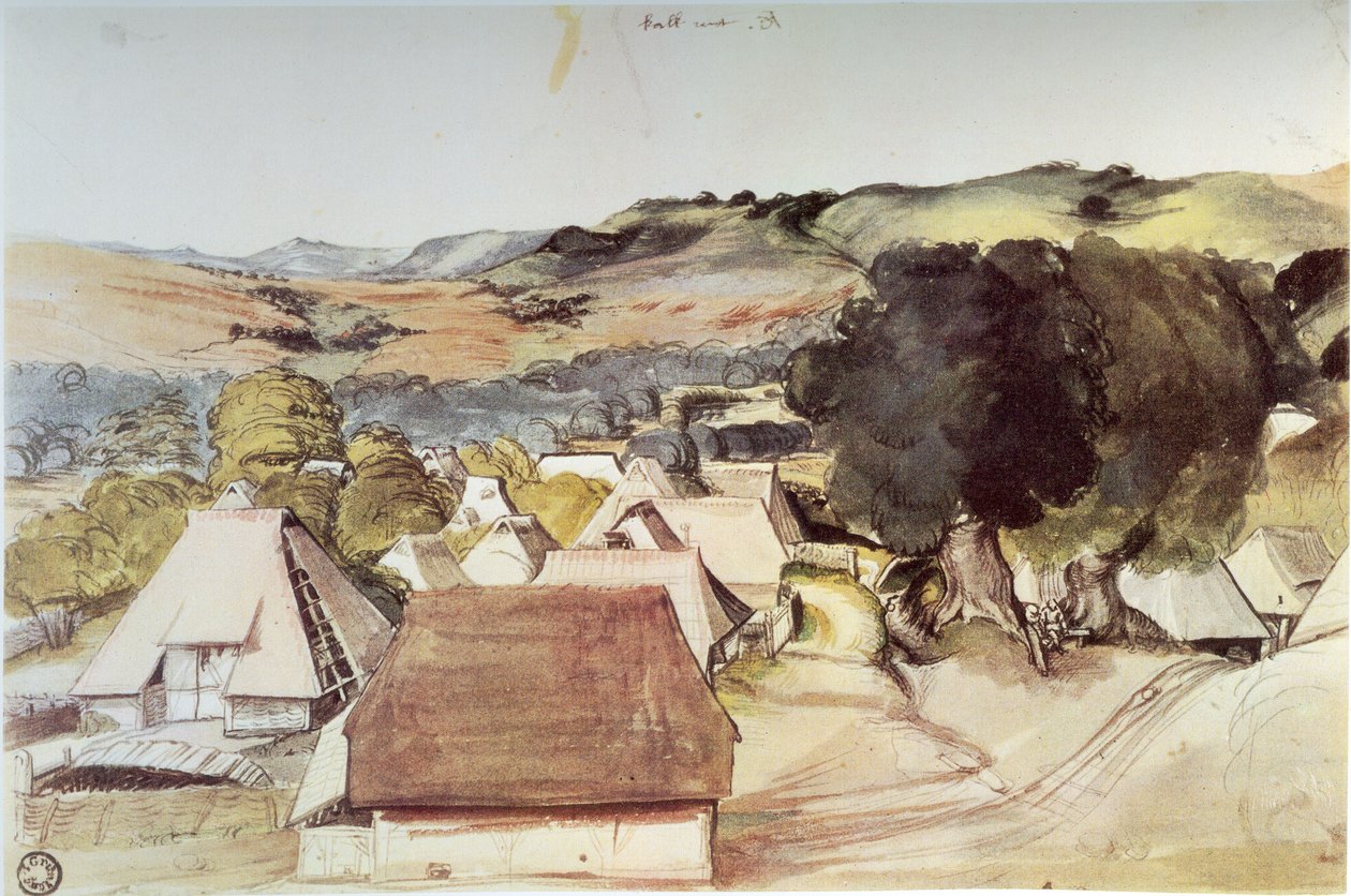 Kilátás Kalchreuthra alkotó: Albrecht Dürer