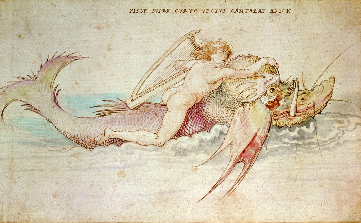 Arion, 1514 alkotó: Albrecht Dürer