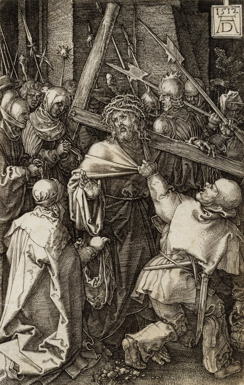 Keresztrefeszítés a Metszett passióból, 1512 alkotó: Albrecht Dürer