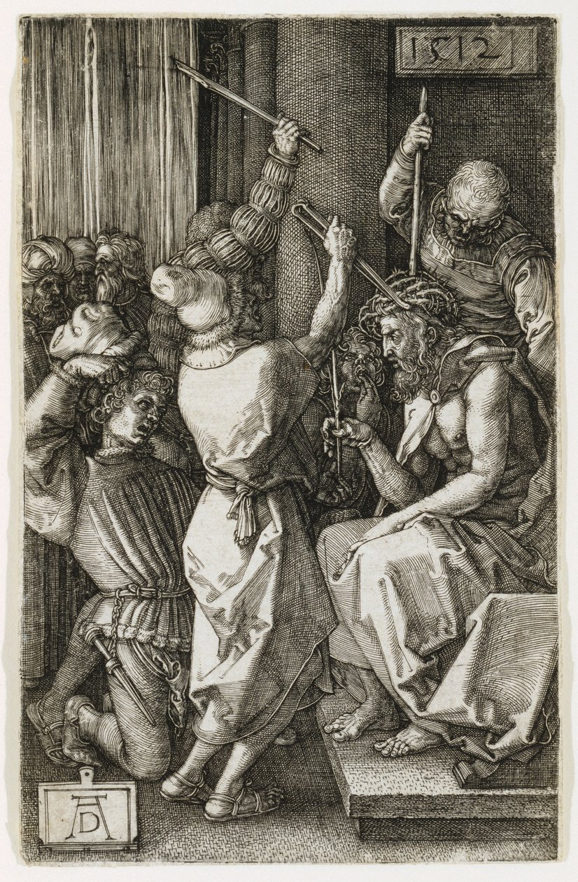 Tövissel megkoronázott Krisztus, 1512 alkotó: Albrecht Dürer