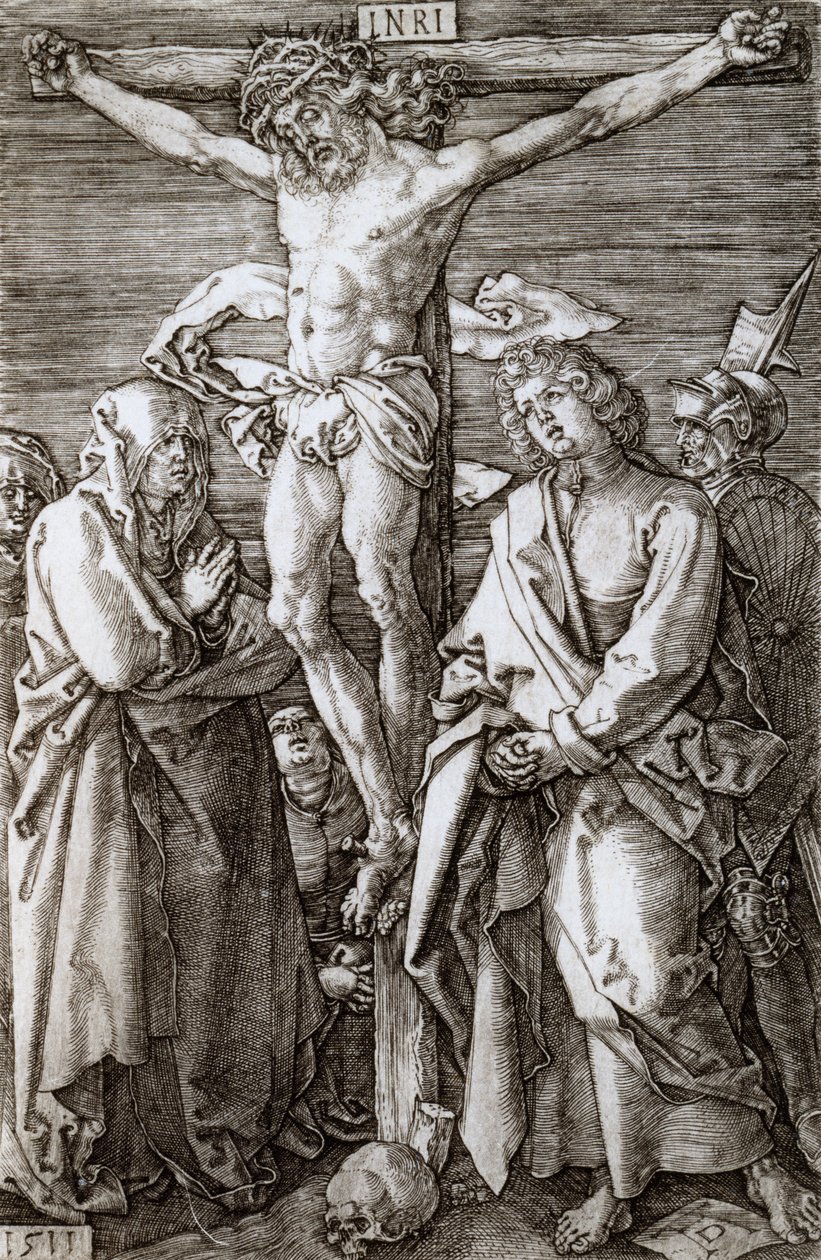 Keresztrefeszítés, 1511 alkotó: Albrecht Dürer