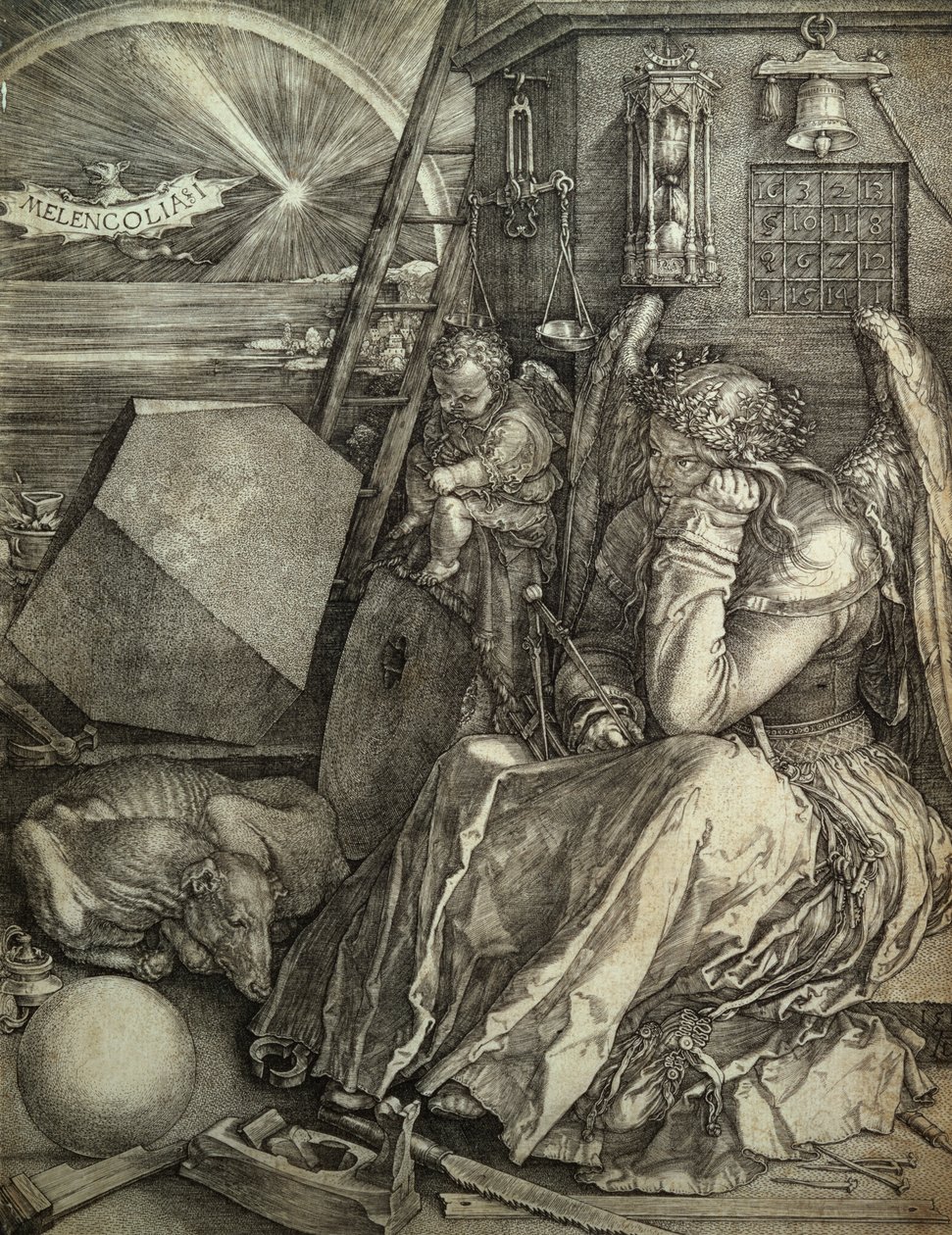 Melankólia alkotó: Albrecht Dürer