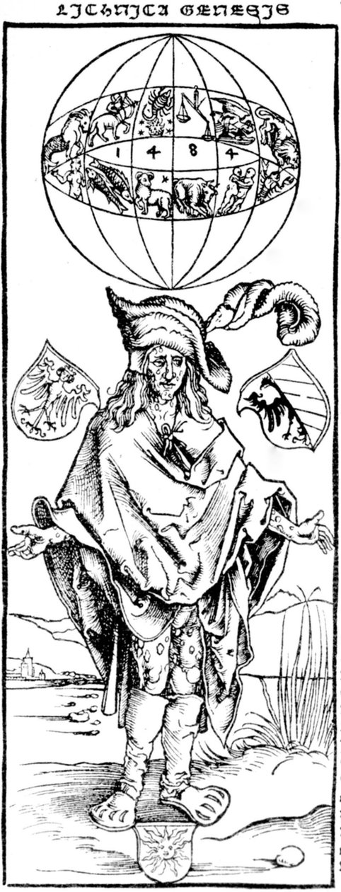 Szifiliszes férfi, 1496 alkotó: Albrecht Dürer