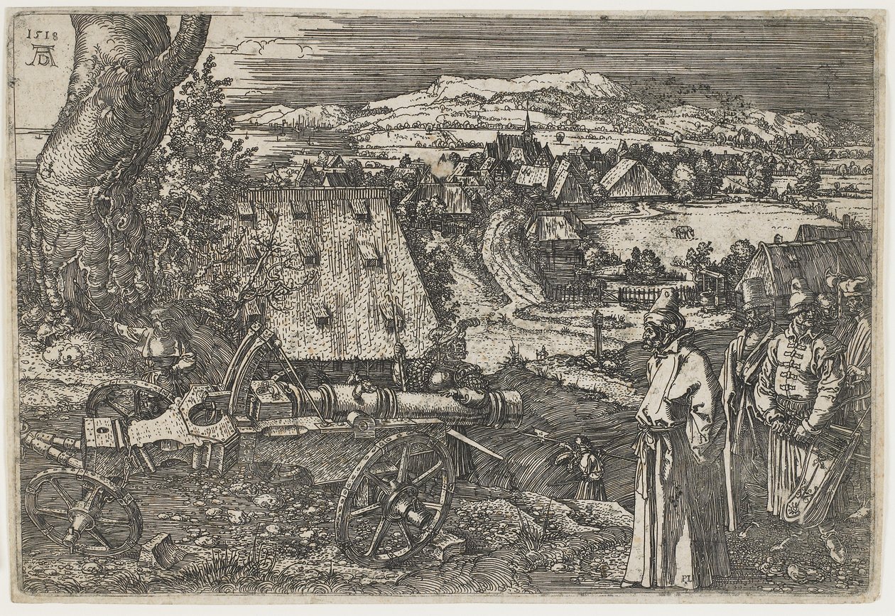Az ágyú, 1518 alkotó: Albrecht Dürer