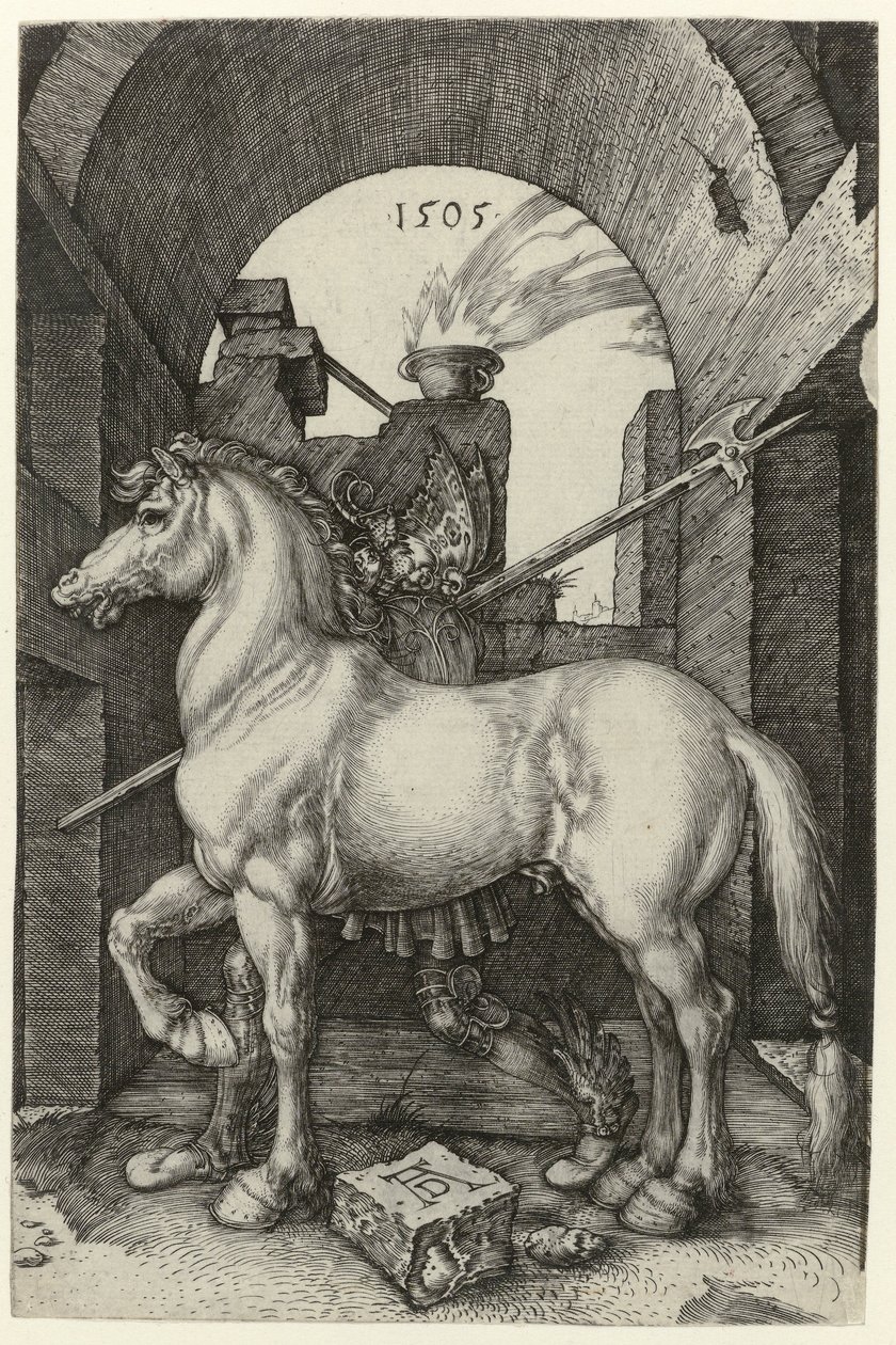 A kis ló alkotó: Albrecht (after) Durer or Duerer
