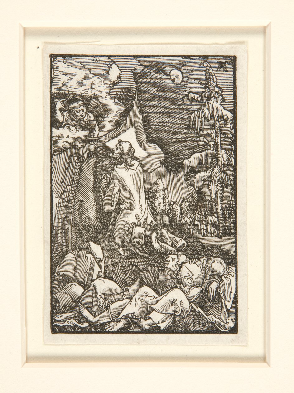 Agónia a kertben, A bukás és az ember megváltása című sorozatból alkotó: Albrecht Altdorfer
