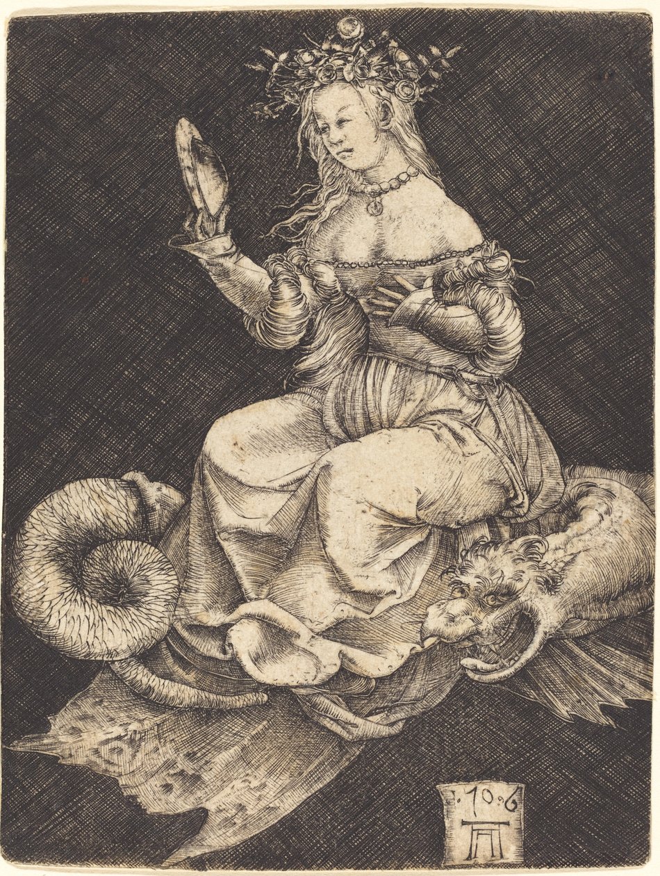 A büszkeség allegóriája alkotó: Albrecht Altdorfer
