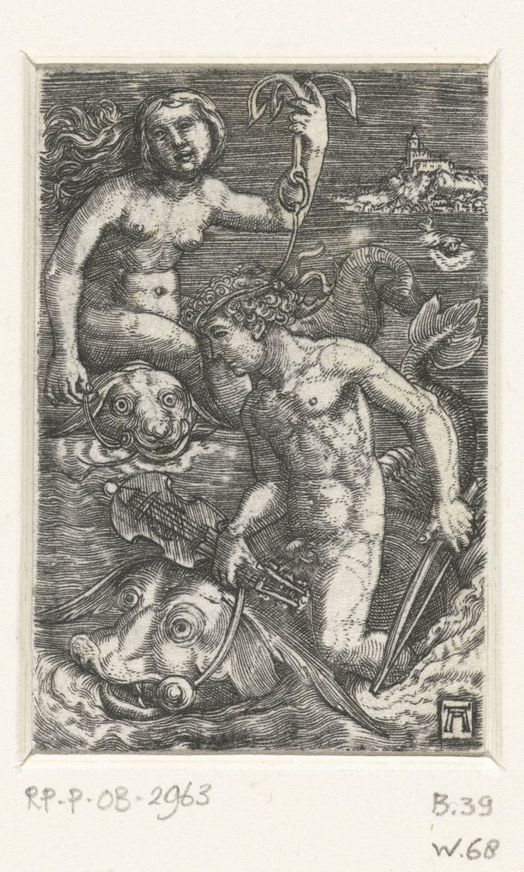 Arion és egy Nereida alkotó: Albrecht Altdorfer