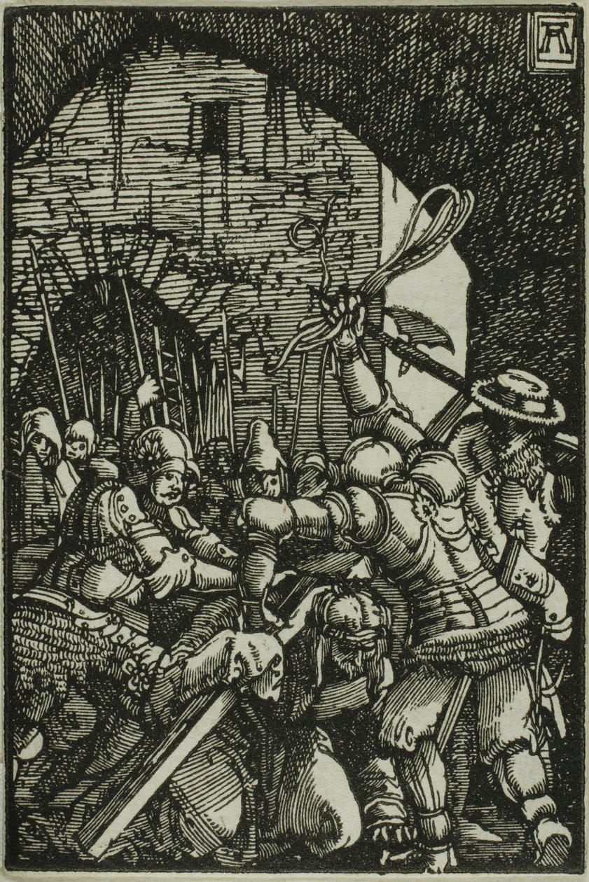 Kereszthordozás, Az ember bukása és megváltása c alkotó: Albrecht Altdorfer