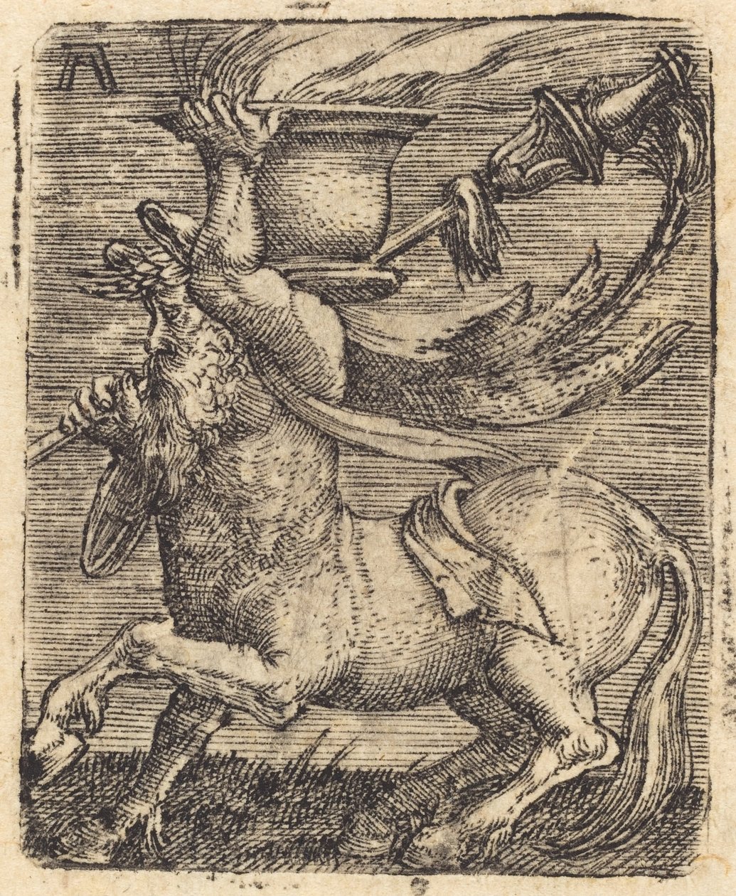 Kentaur vázával alkotó: Albrecht Altdorfer