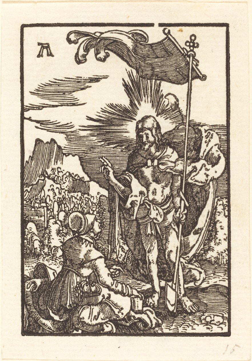 Krisztus megjelenése a Magdolnának alkotó: Albrecht Altdorfer