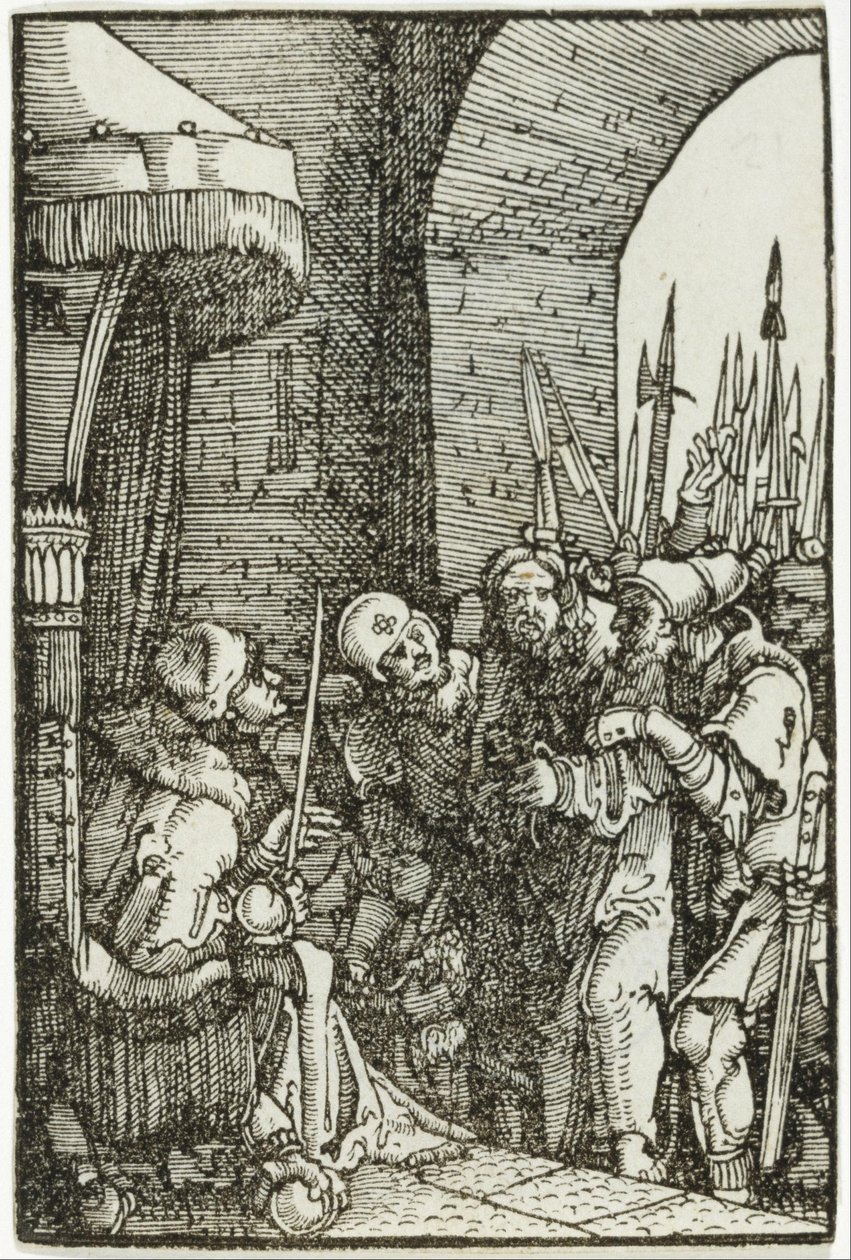 Krisztus Pilátus előtt alkotó: Albrecht Altdorfer