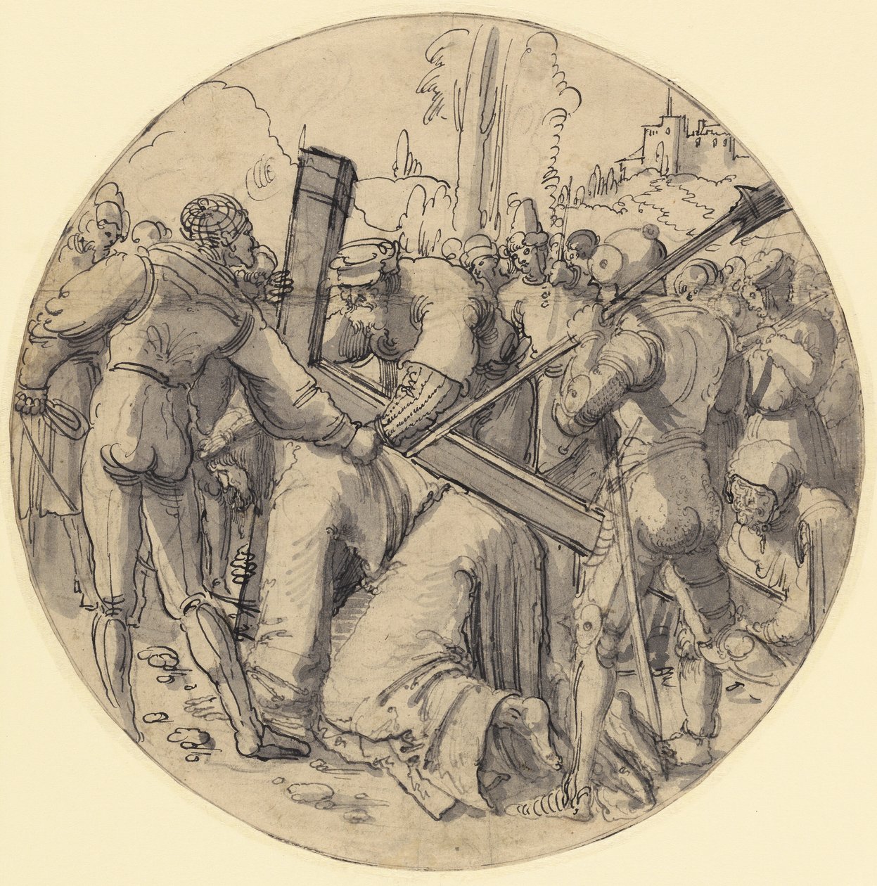 A keresztet hordozó Krisztus alkotó: Albrecht Altdorfer