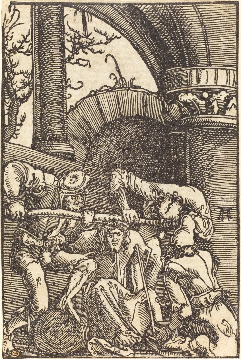 A tövissel megkoronázott Krisztus alkotó: Albrecht Altdorfer