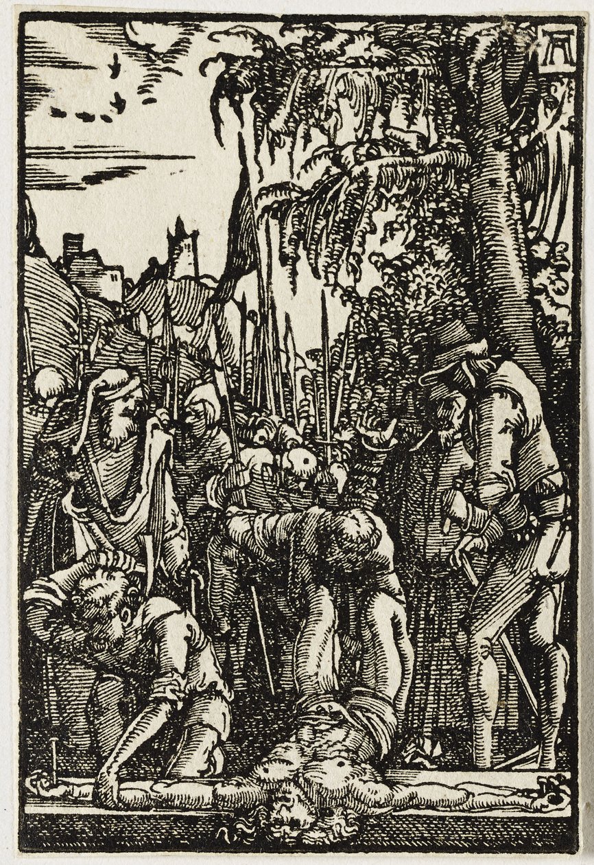 A keresztre szegezett Krisztus c. 1513. alkotó: Albrecht Altdorfer