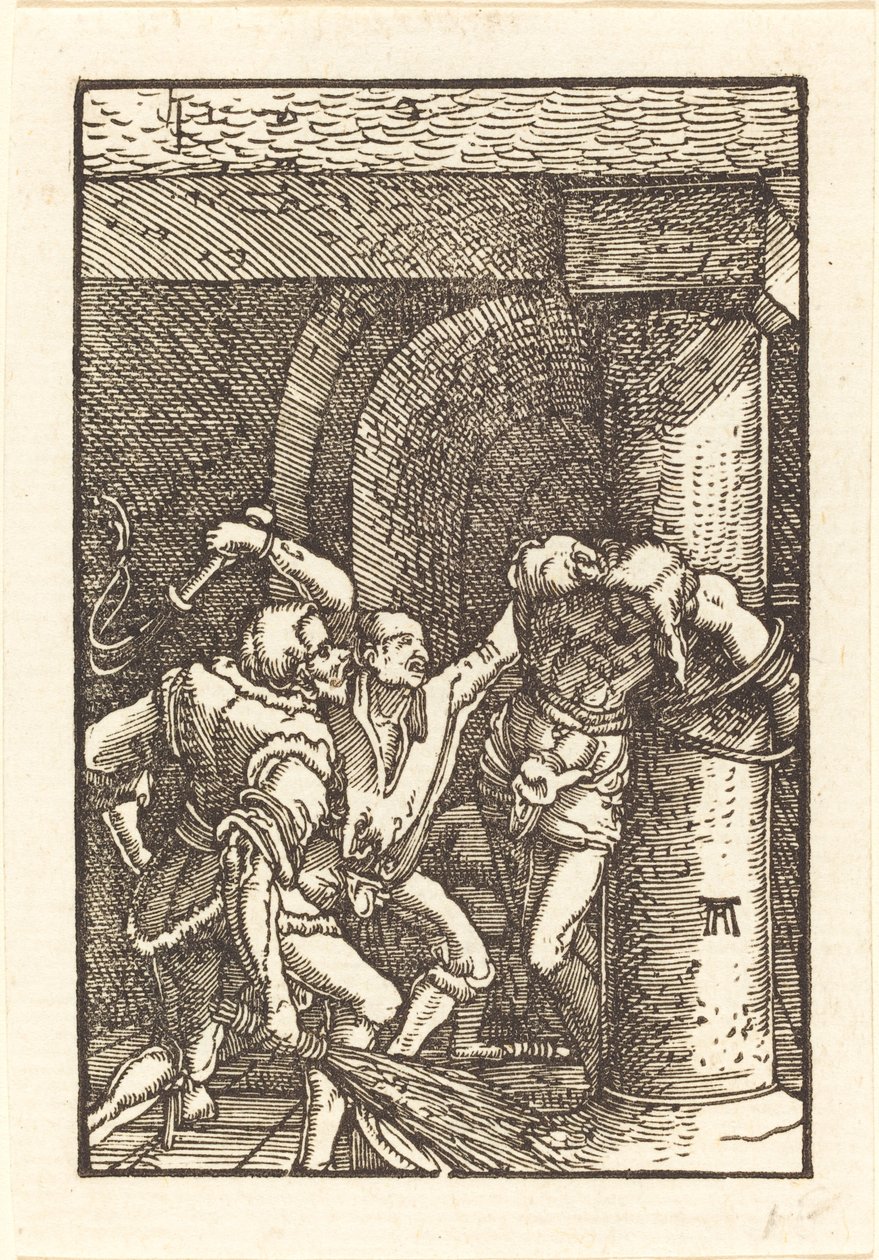 Christ Scourged alkotó: Albrecht Altdorfer