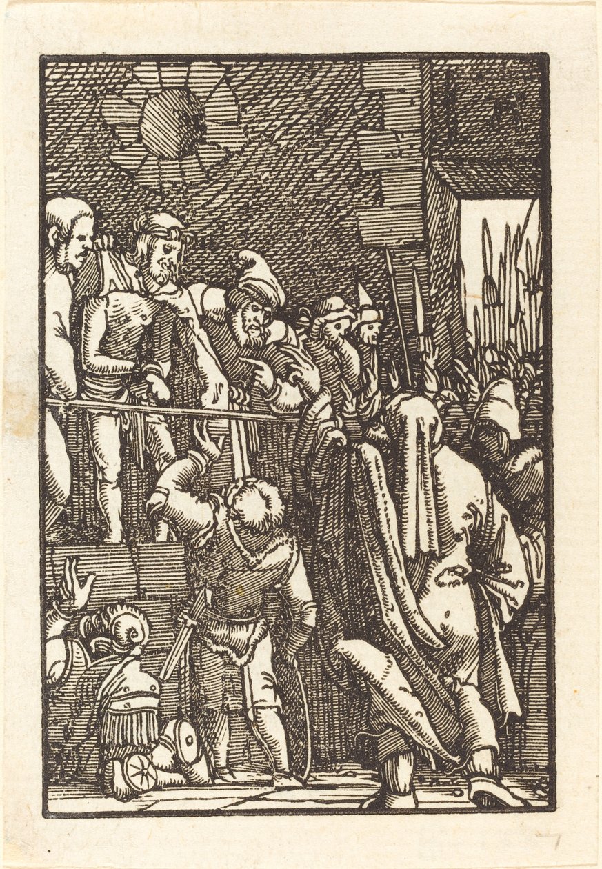 Krisztus megmutatva a népnek alkotó: Albrecht Altdorfer