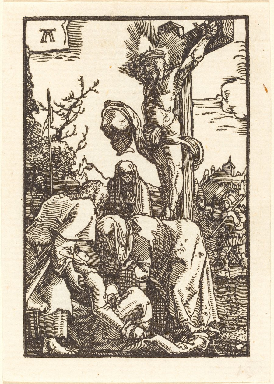 Krisztus a kereszten alkotó: Albrecht Altdorfer