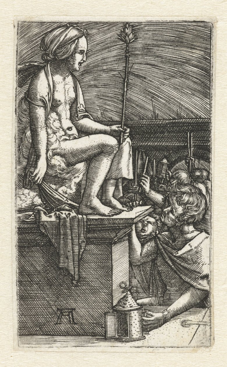A varázsló Virgilius bosszúja alkotó: Albrecht Altdorfer