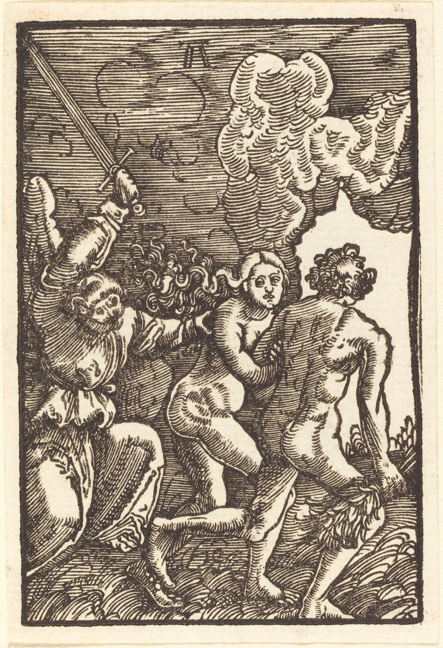 Kiűzetés a Paradicsomból alkotó: Albrecht Altdorfer