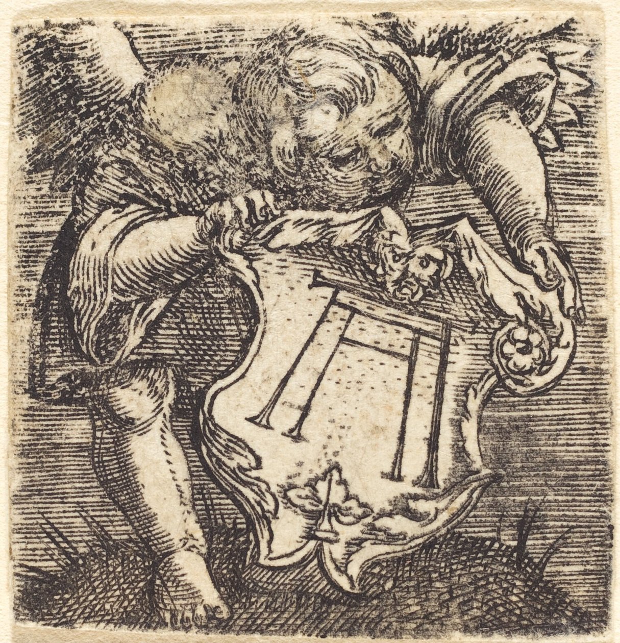 Genii Altdorfer Schramjával alkotó: Albrecht Altdorfer