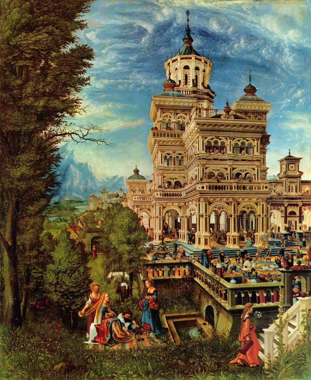Német: Susanna im Bade Susanna és az öregek alkotó: Albrecht Altdorfer