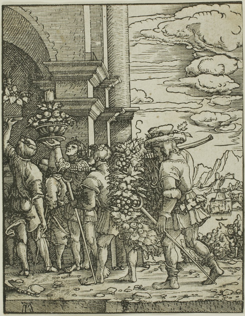 Joshua és Caleb alkotó: Albrecht Altdorfer