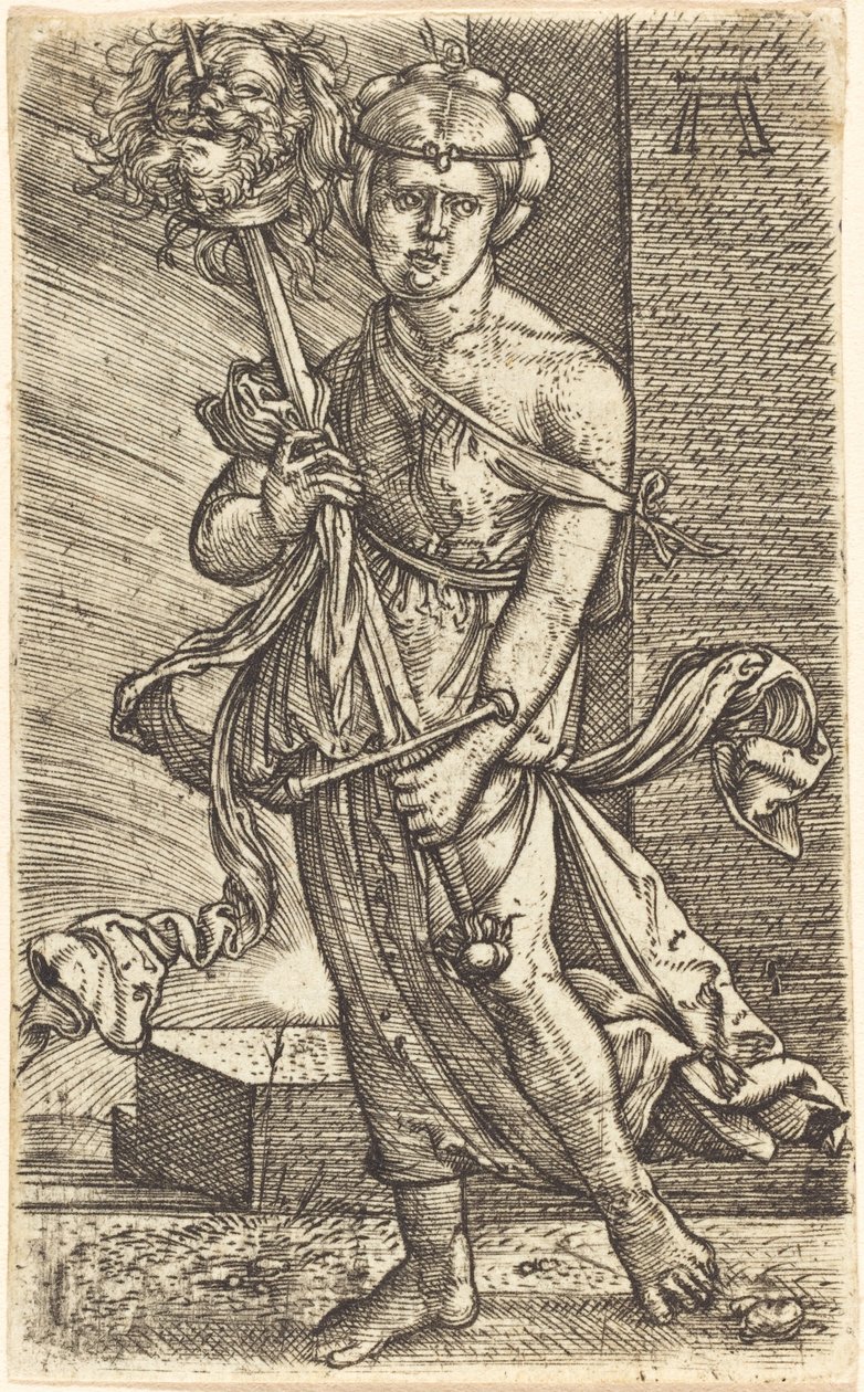Judit a Holofernész fejével alkotó: Albrecht Altdorfer