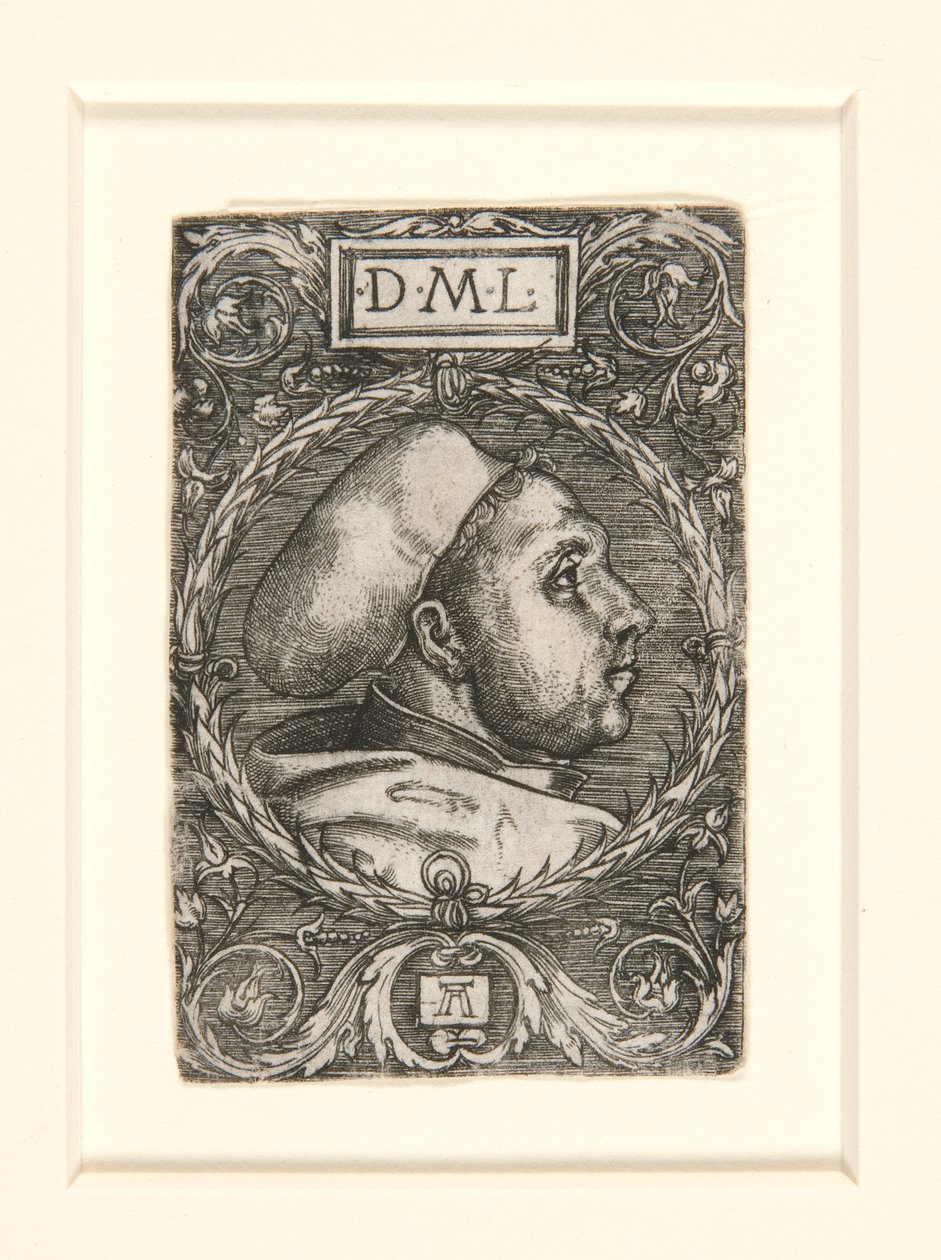 Luther Márton doktori sapkával alkotó: Albrecht Altdorfer