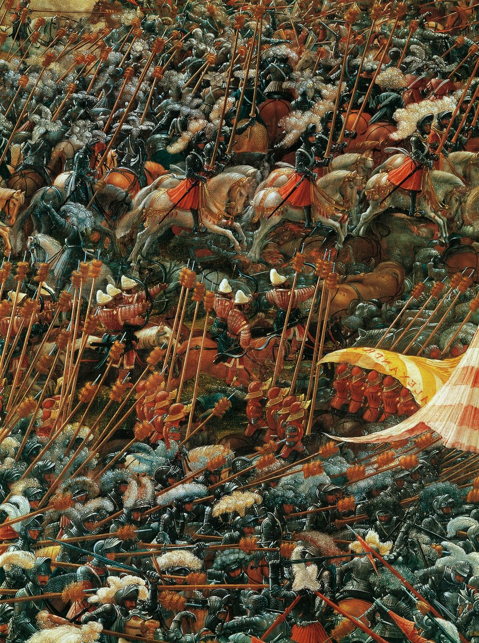 Ellenálló seregek, részlet az Issus-i Sándor csatából alkotó: Albrecht Altdorfer