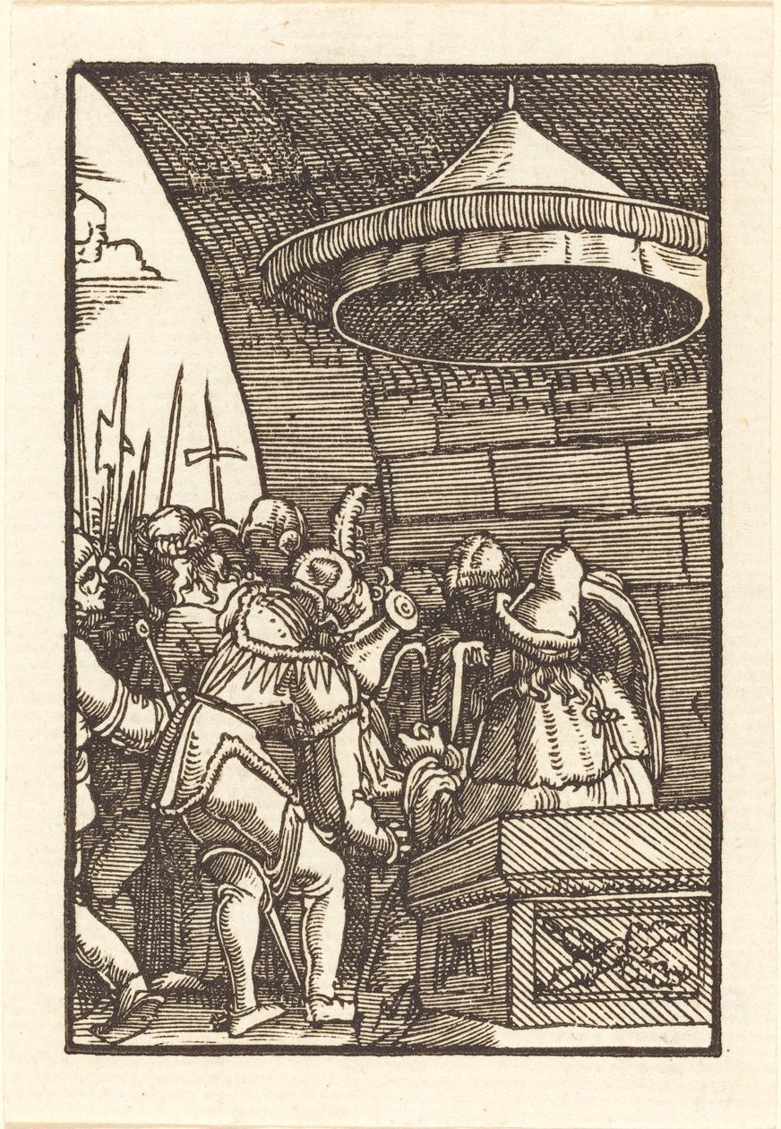 Pilátus kezet mos alkotó: Albrecht Altdorfer